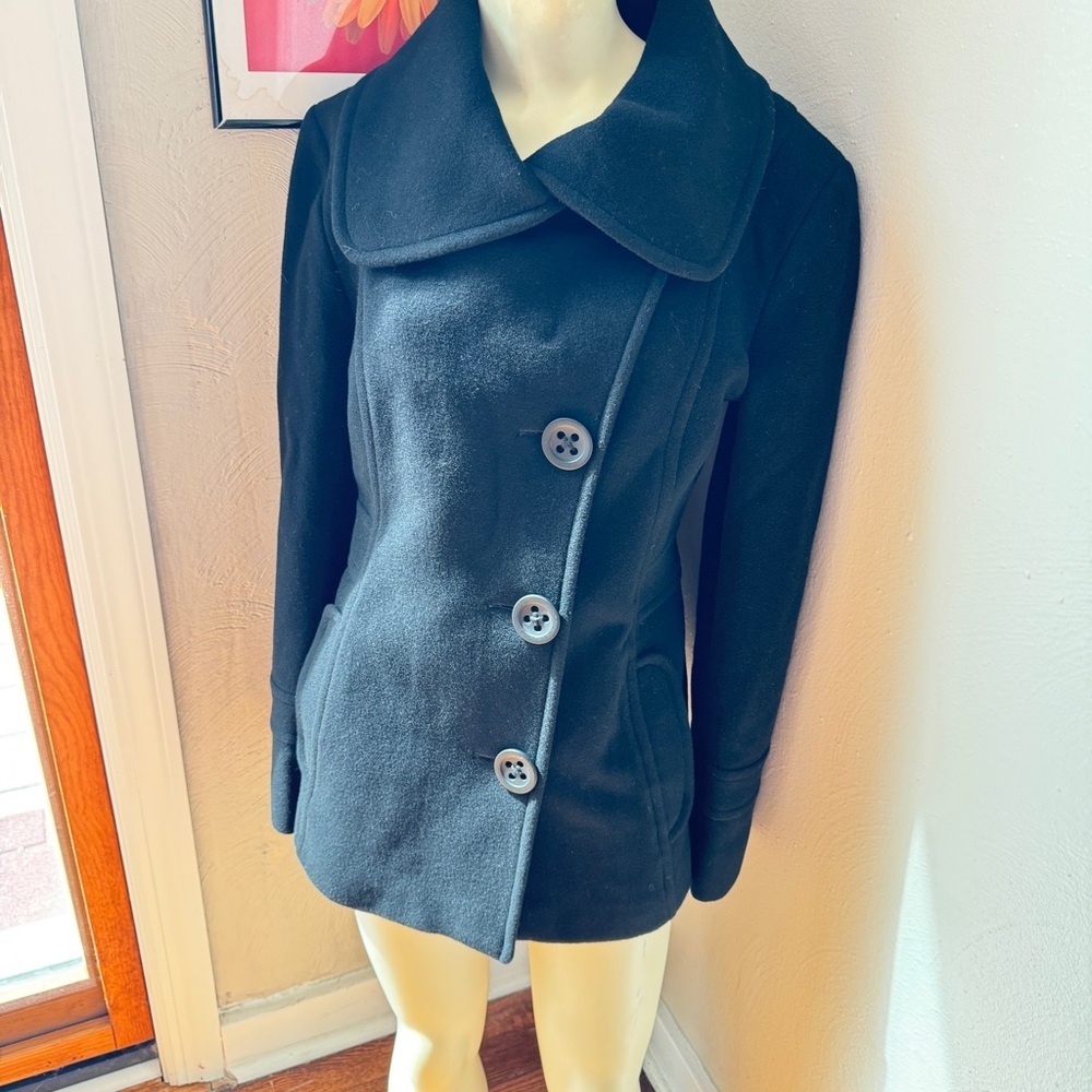 Searle wool/cashmere peacoat size8